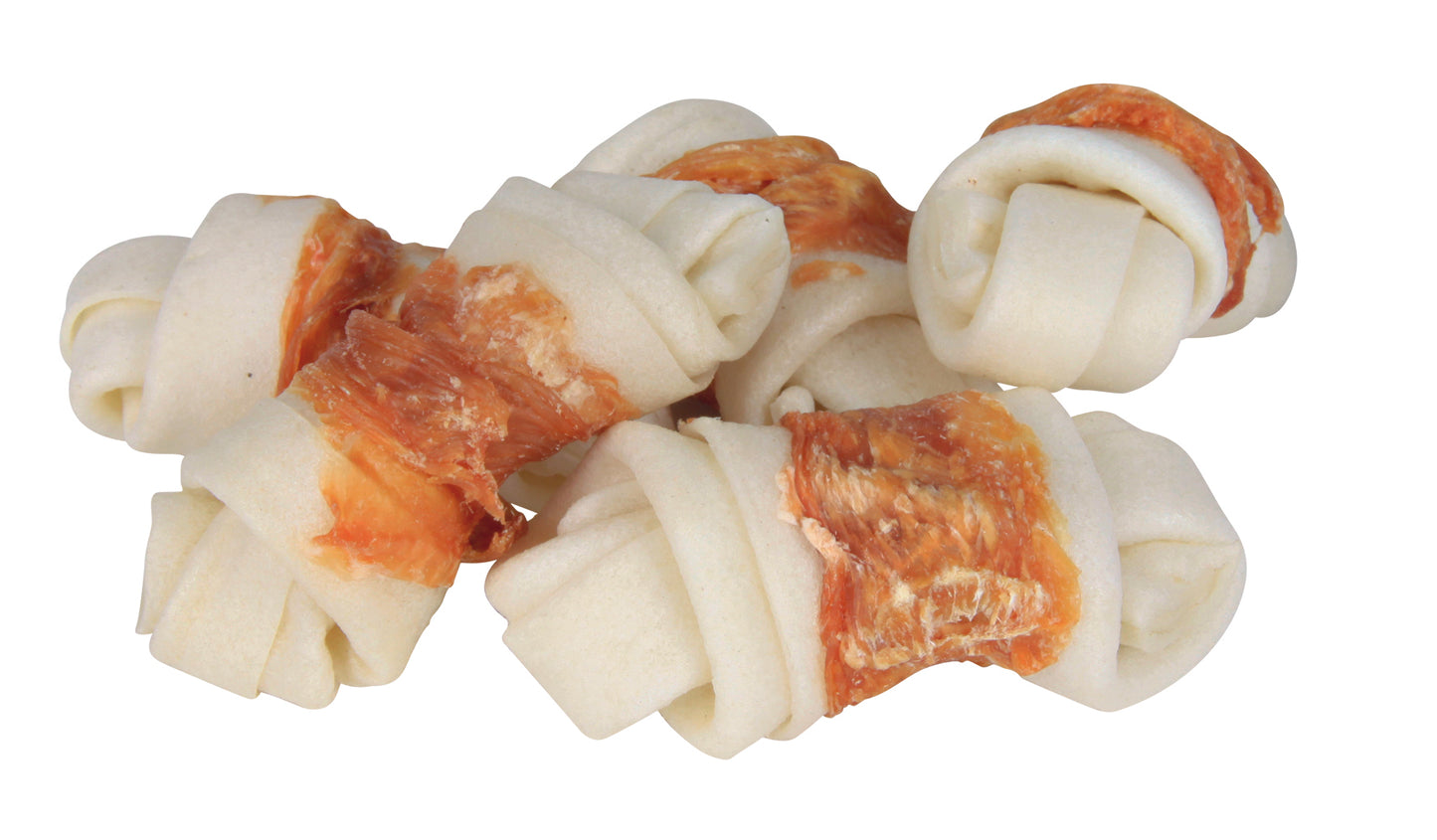 Trixie Snackbar | Knot mit Huhn 5cm (5 St./70g)