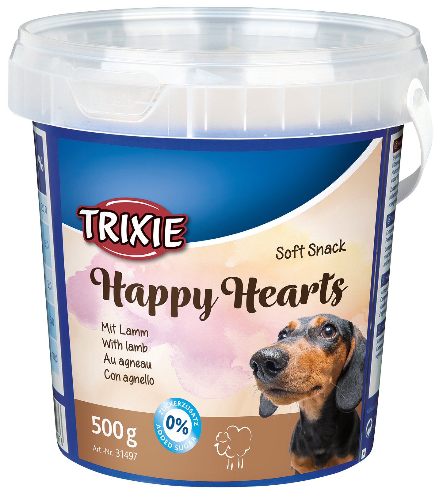 Soft Snack Happy Hearts, 500 g