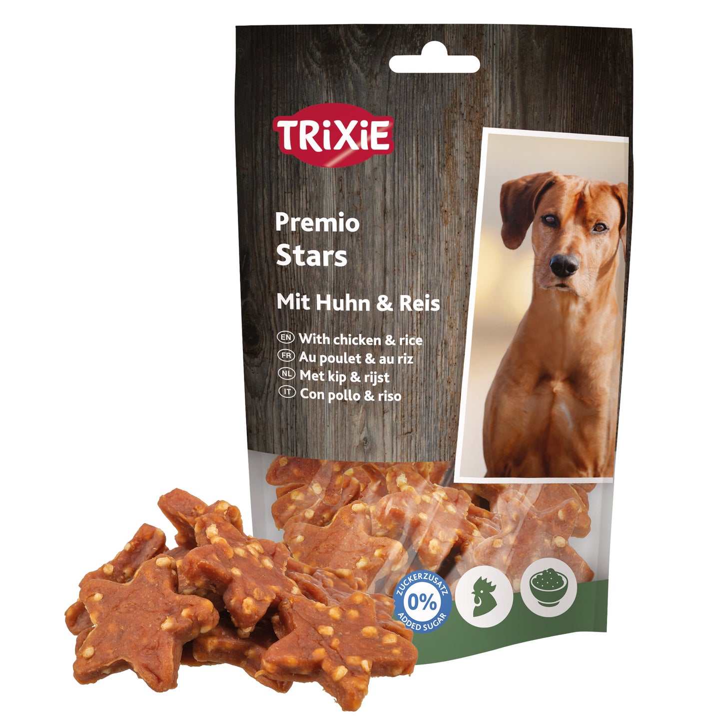 PREMIO Stars mit Huhn & Reis,