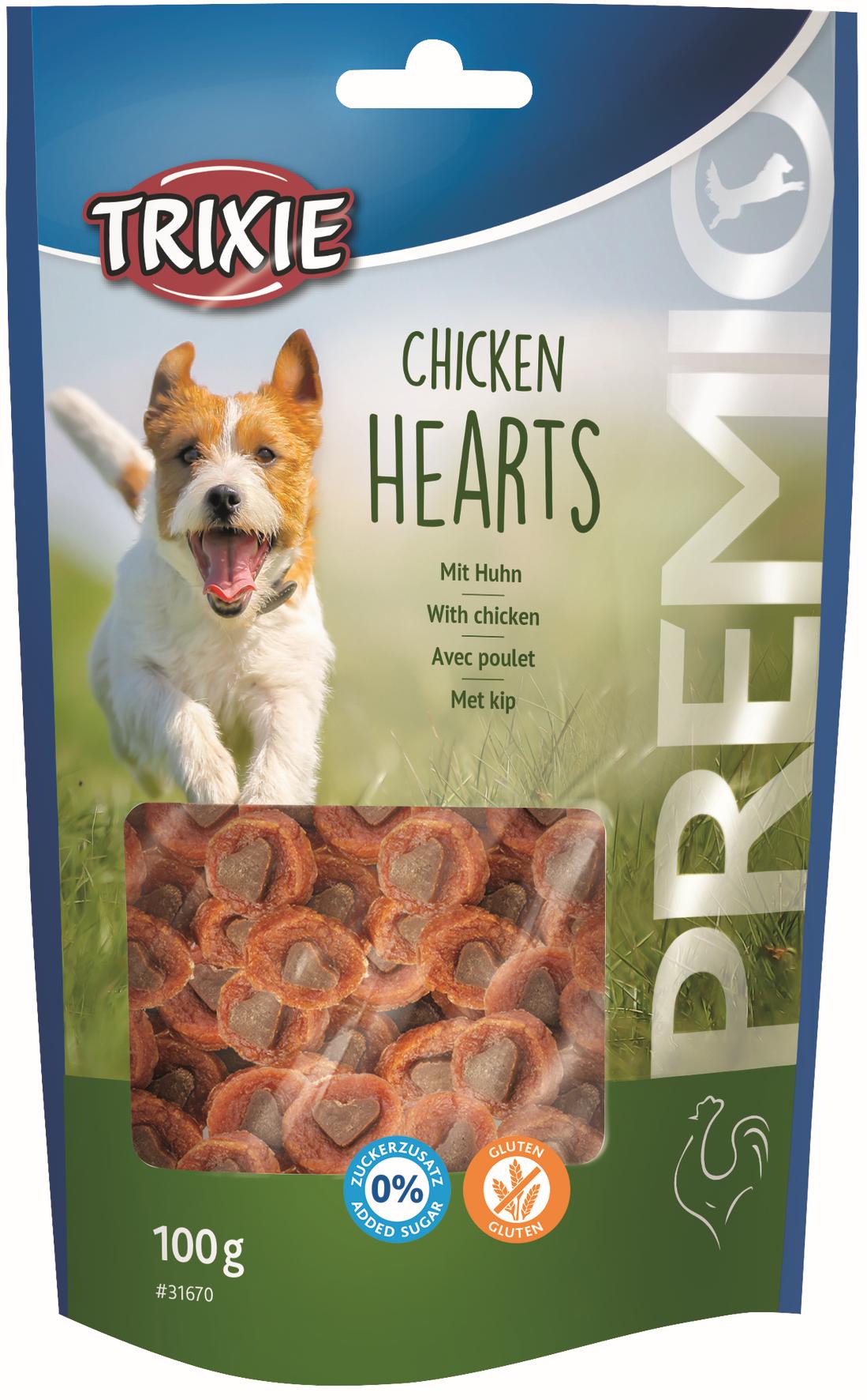 PREMIO Chicken Hearts mit Huhn