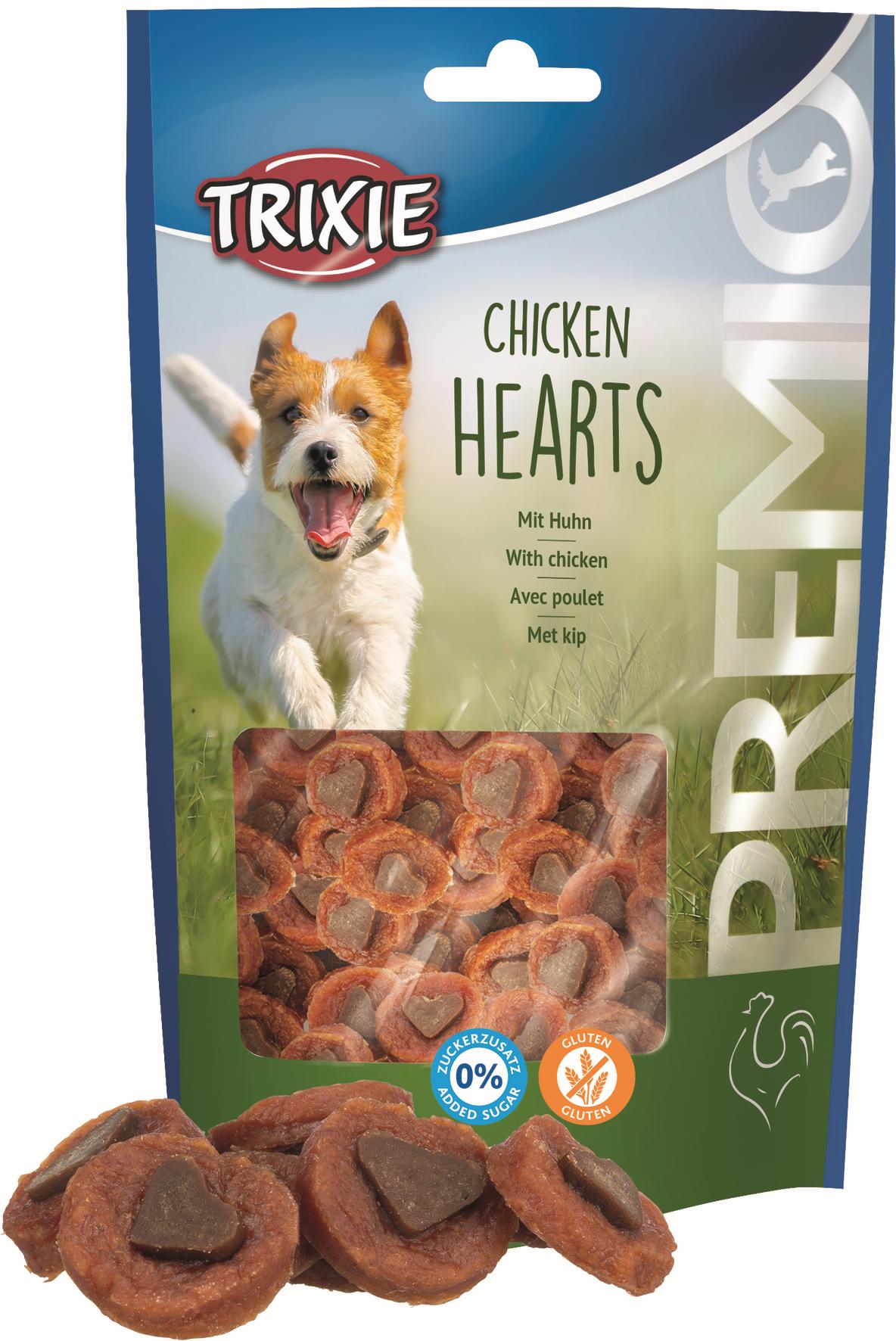 PREMIO Chicken Hearts mit Huhn