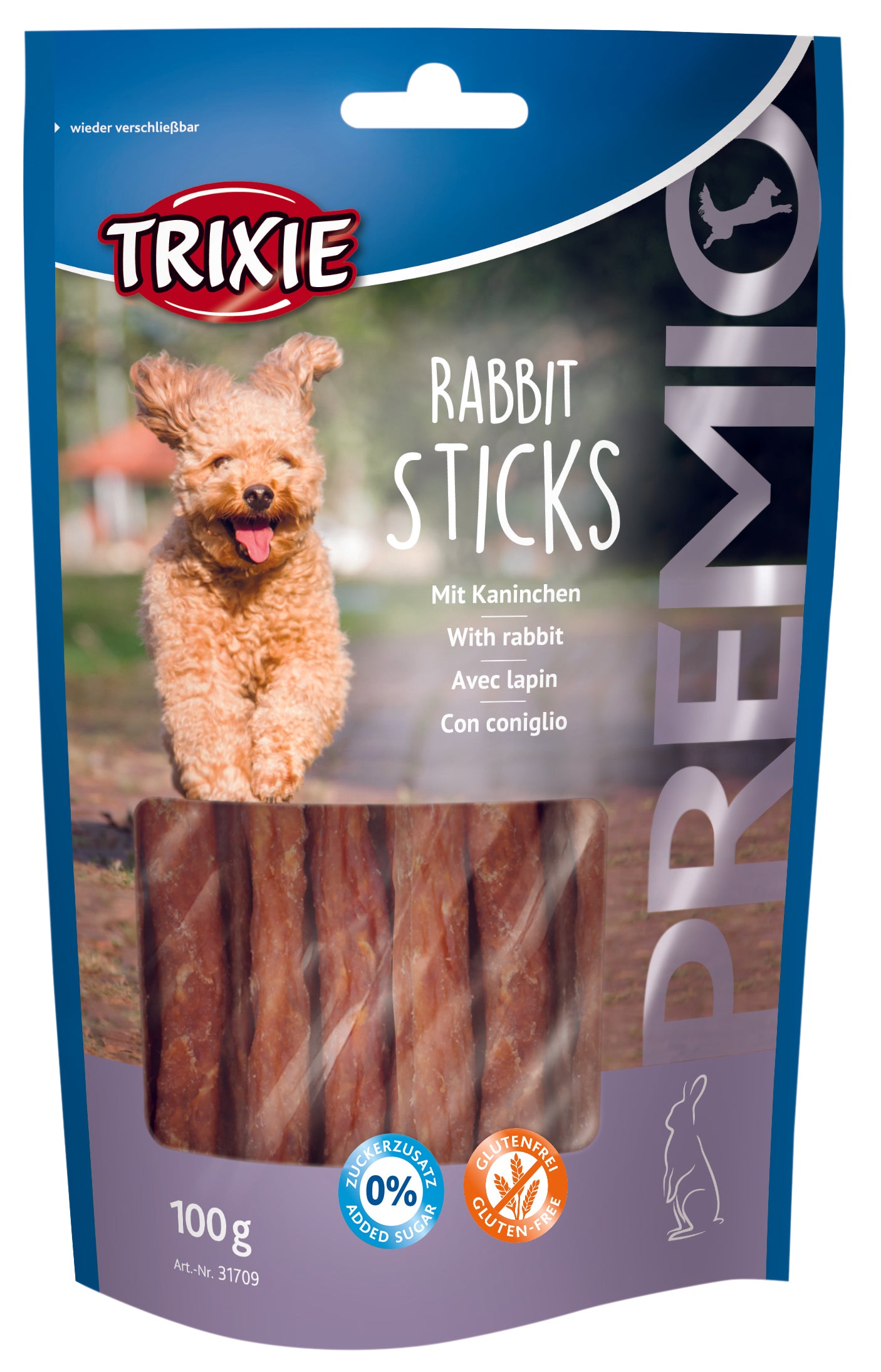 PREMIO Rabbit Sticks, 100 g