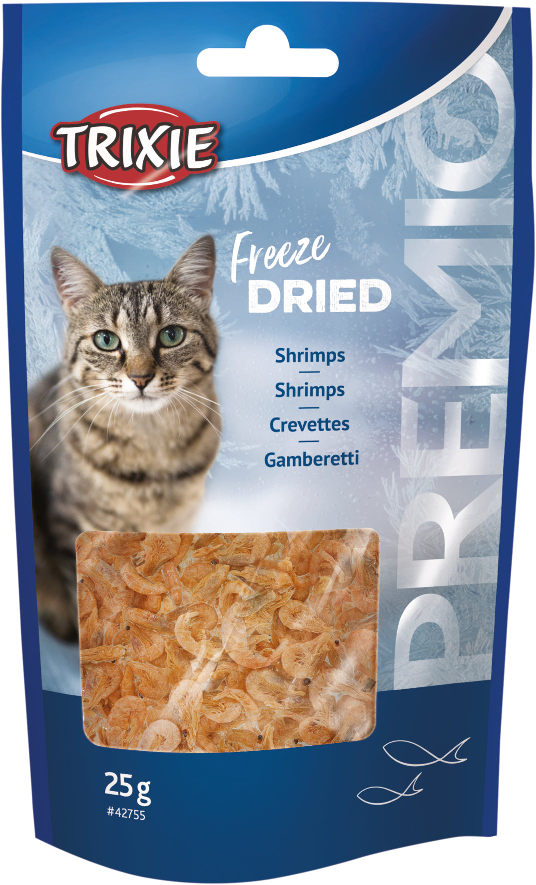 PREMIO Freeze Dried Shrimps, 25 g