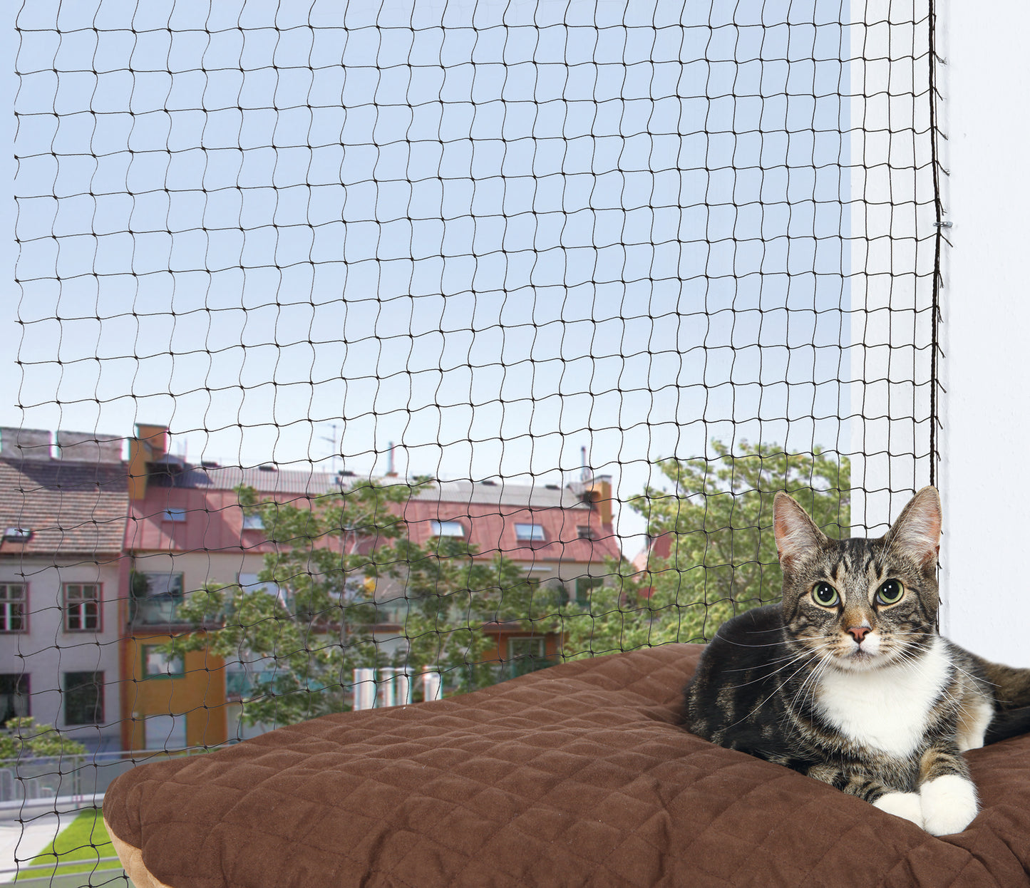 Schutznetz, 8 × 3 m, schwarz