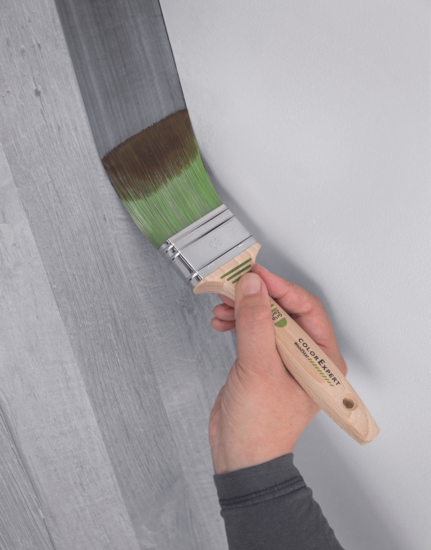 Lasur-Flachpinsel WoodStar mit Gripzone