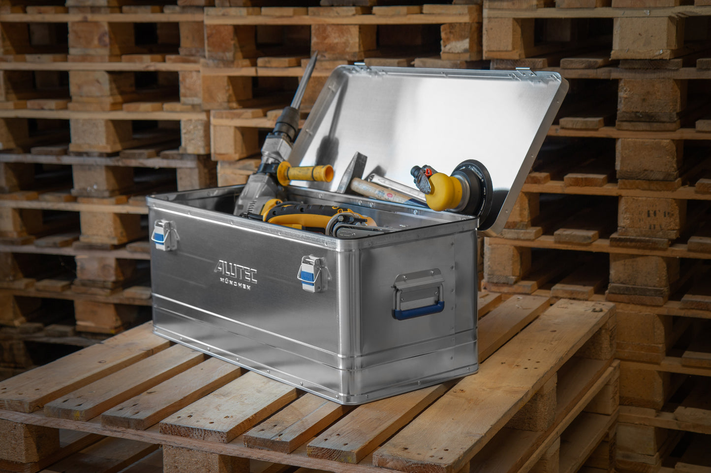 Aktions-Aluminiumbox Basic 80 775x385x325 mm