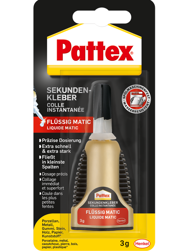 Pattex Sekundenkleber flüssig Control | 3g
