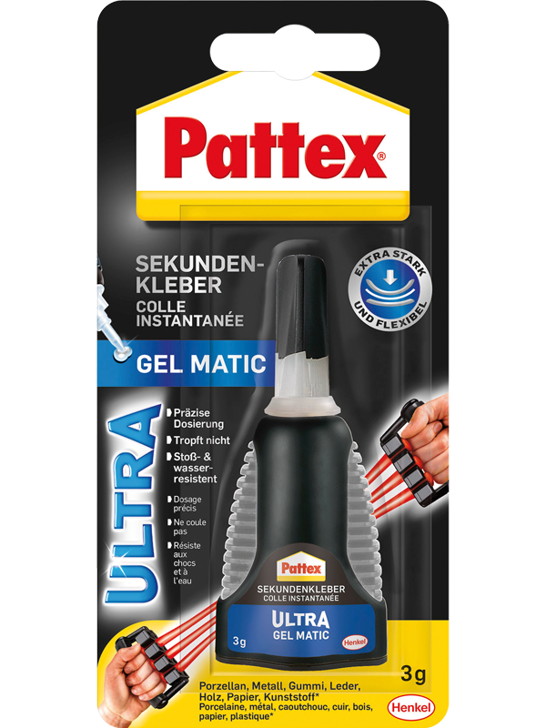 Pattex Sekundenkleber Ultra Gel Matic | 3g