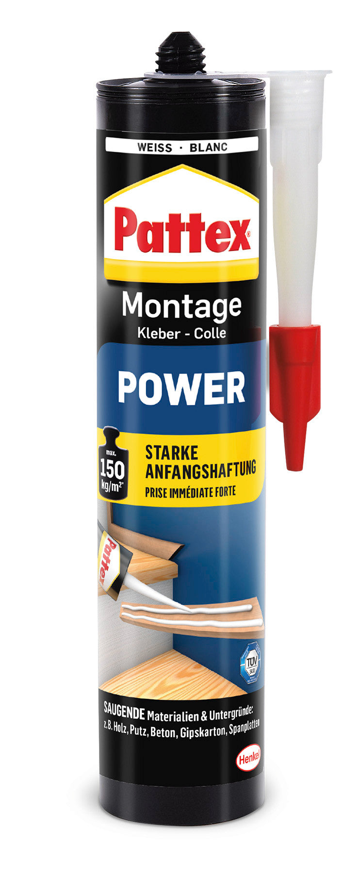 Pattex Montage Power weiß | 370g