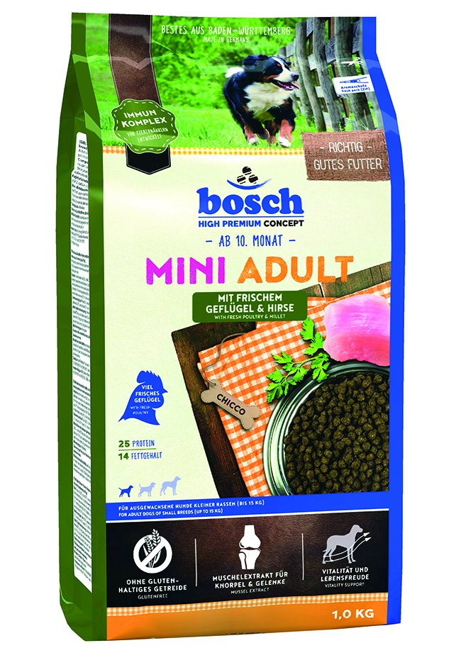 Bosch Mini Adult Geflügel & Hirse 1 kg