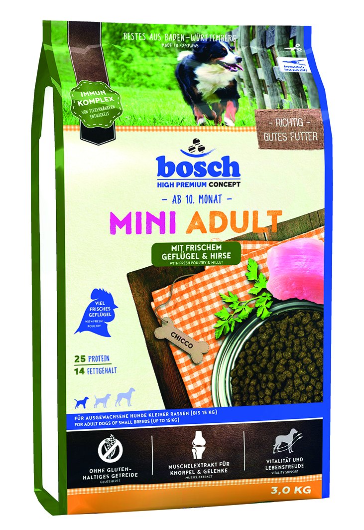 Bosch Mini Adult Geflügel & Hirse 3 kg