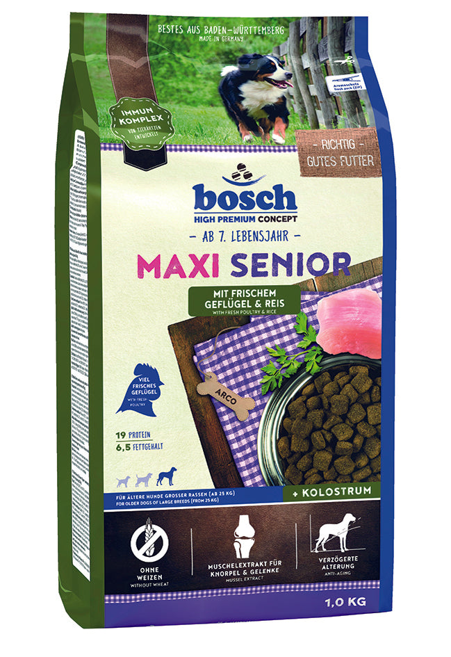 Bosch Maxi Senior Geflügel & Reis 1 kg