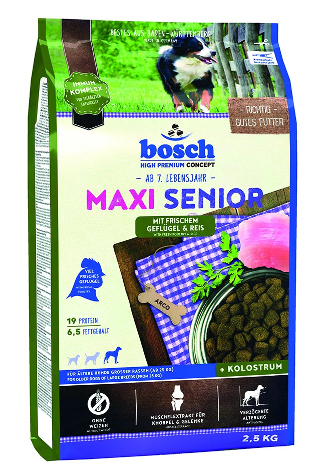 Bosch Maxi Senior Geflügel & Reis 2,5 kg