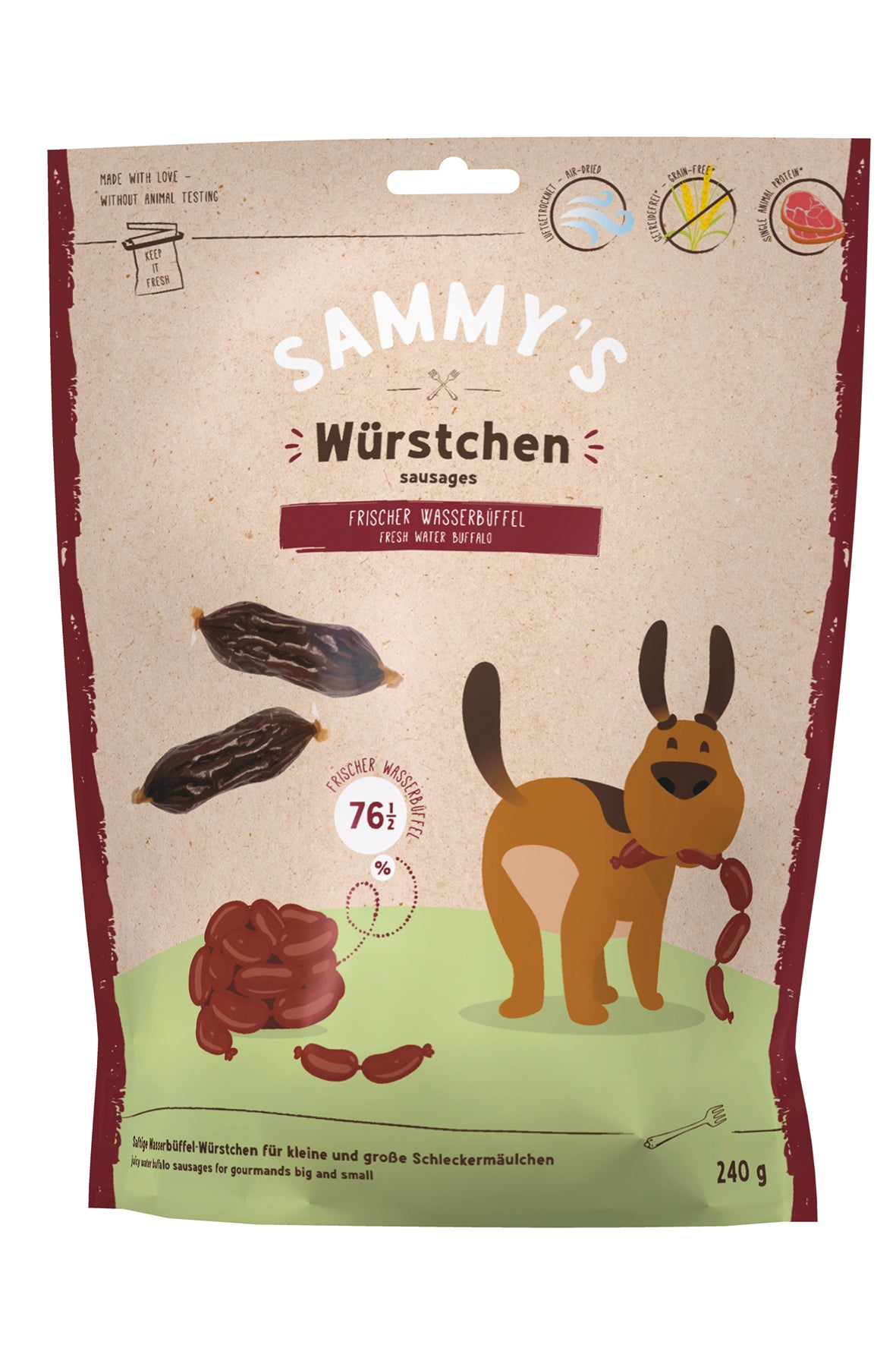 Sammy´s Würstchen Wasserbüffel 240 g