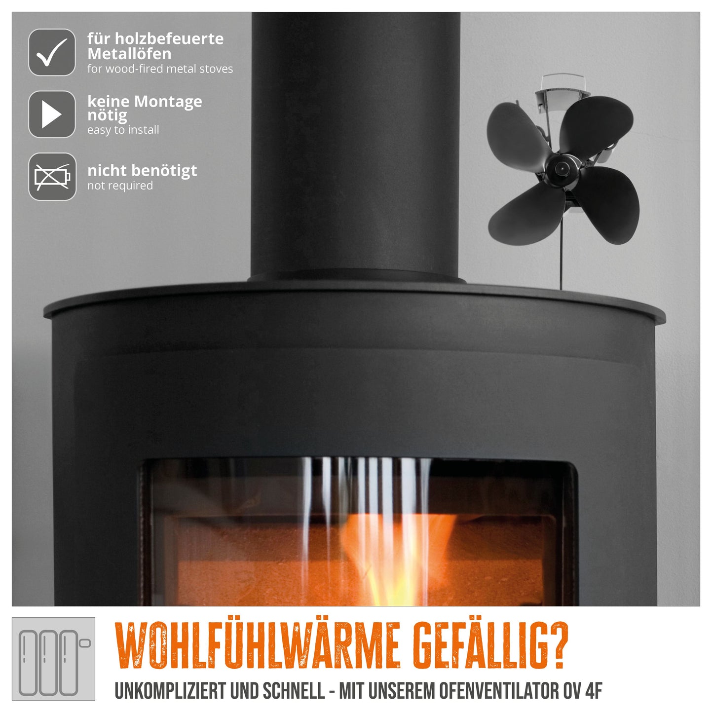 Ofenventilator OV 4F