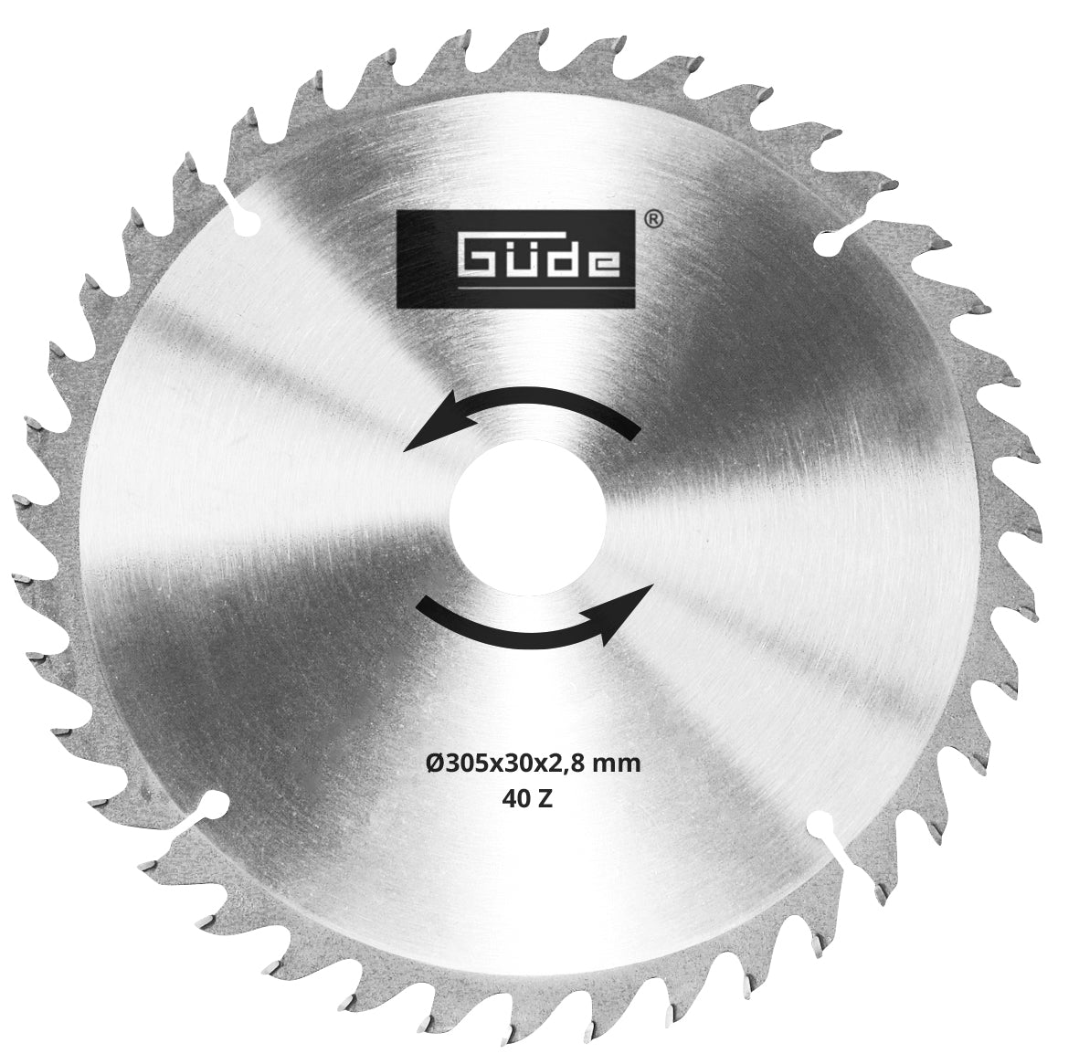 Güde Holzsägeblatt HM 305x30x40Z | für Kappsägen