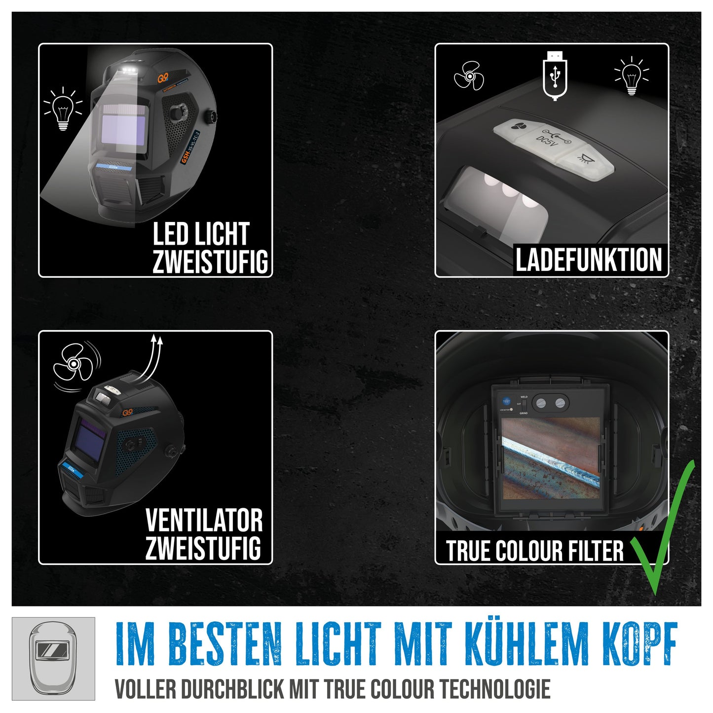 Automatik Schweißhelm