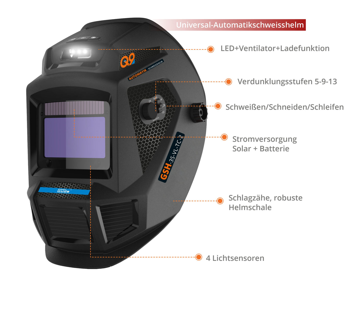 Automatik Schweißhelm