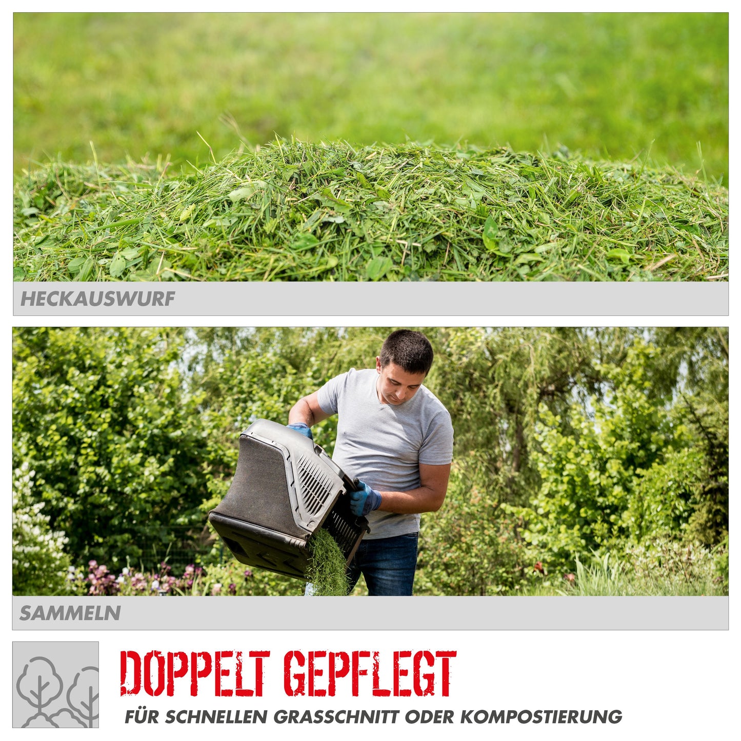 Güde Rasenmäher "ECO WHEELER" 412.2 P | 40 cm (2 PS)