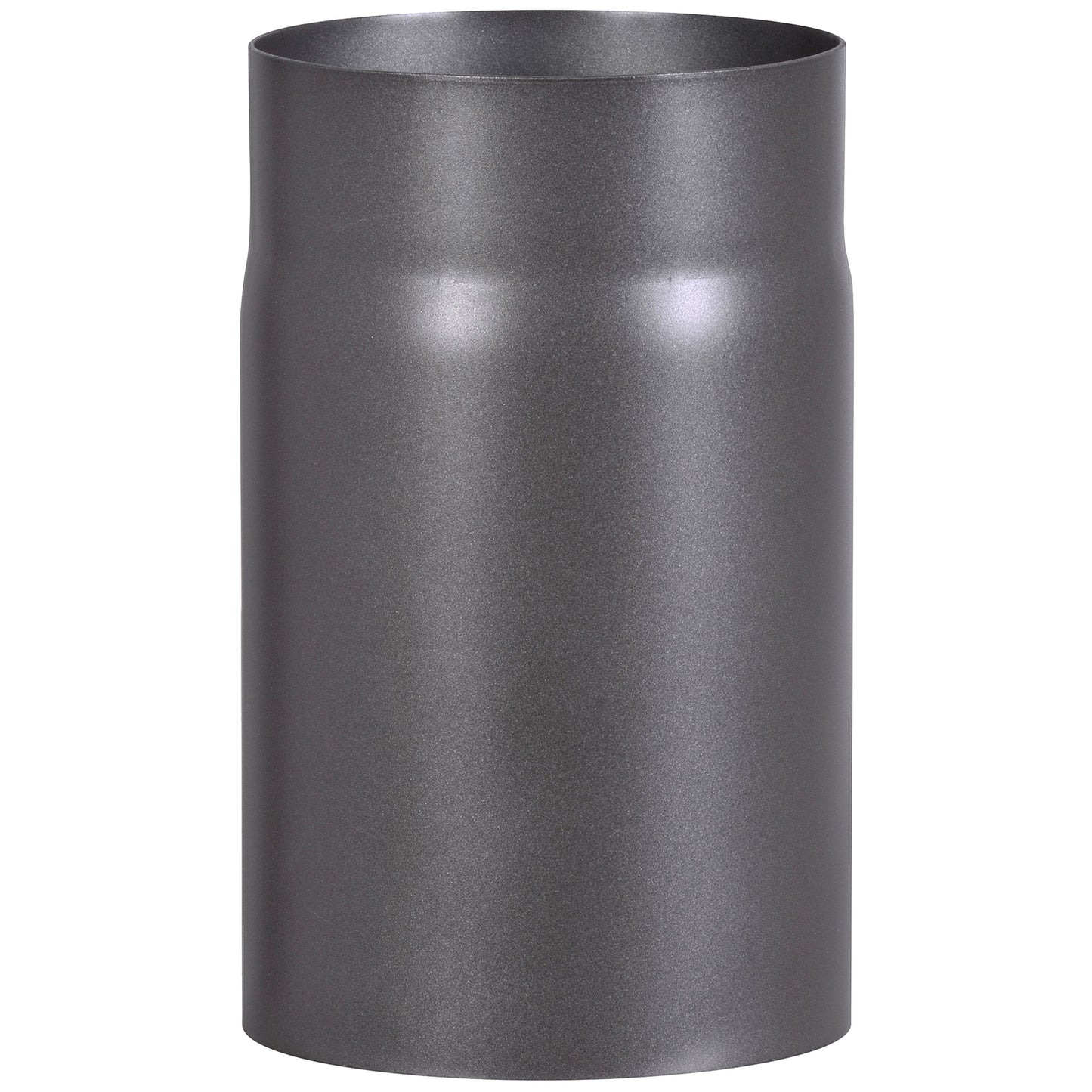 Rauchrohr ø 150 mm 250 mm lang, dunkelgrau