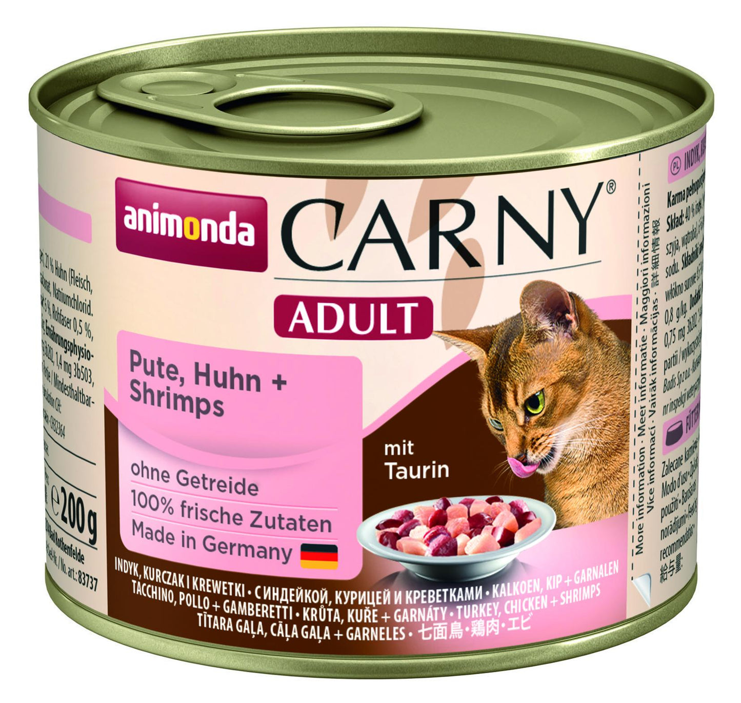 Ani. Cat Dose Carny Adult Pute&Huhn&Shri