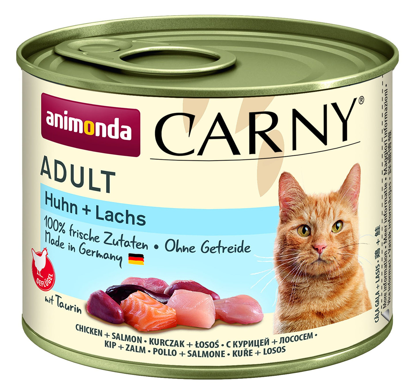 Ani. Cat Dose Carny Adult Huhn&Lachs 200