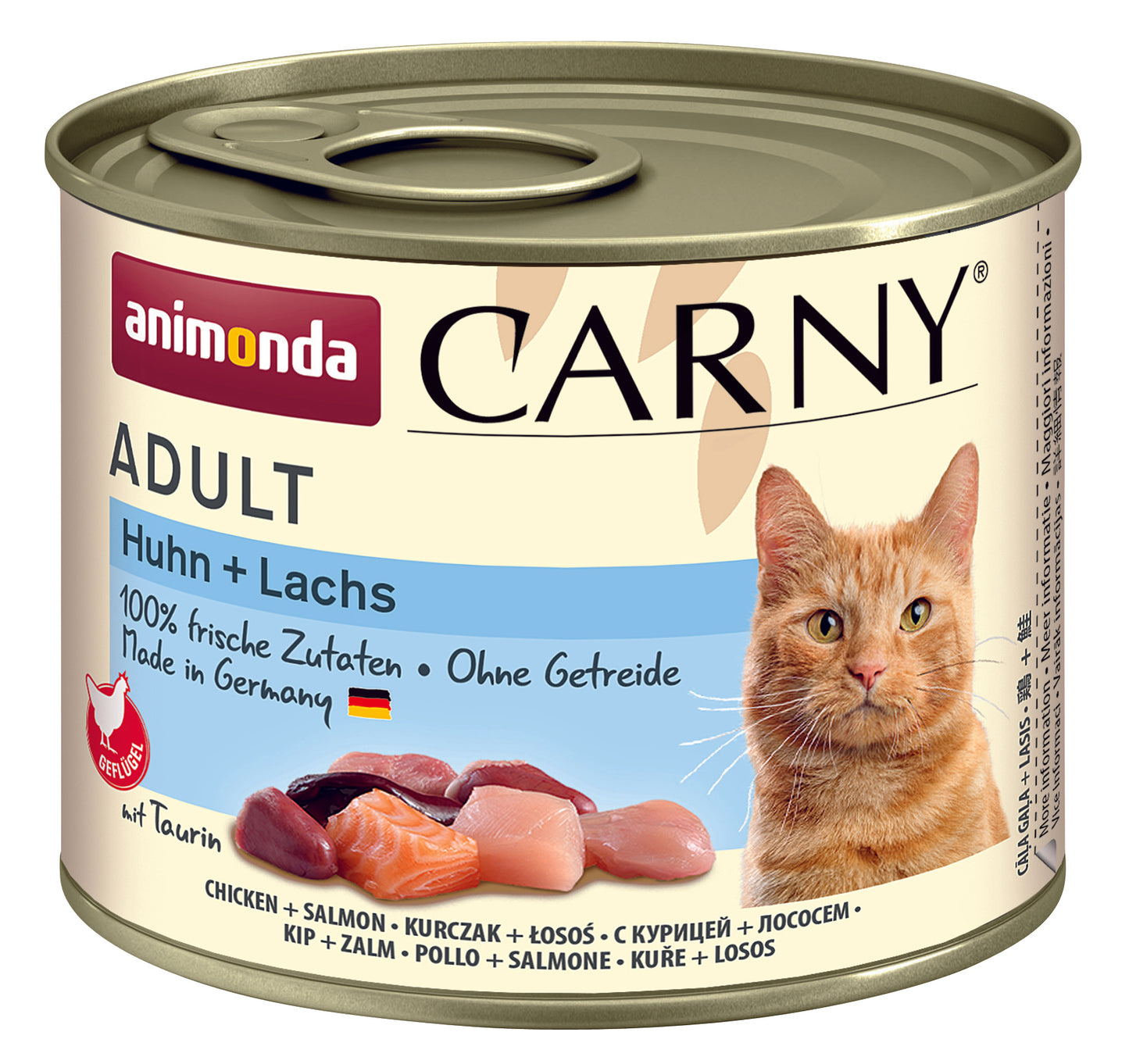 Ani. Cat Dose Carny Adult Huhn&Lachs 200