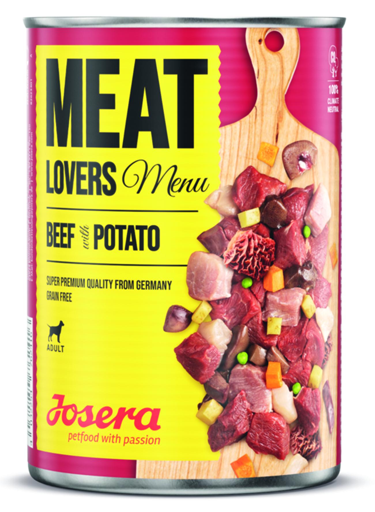 Menu Beef with potato 800g