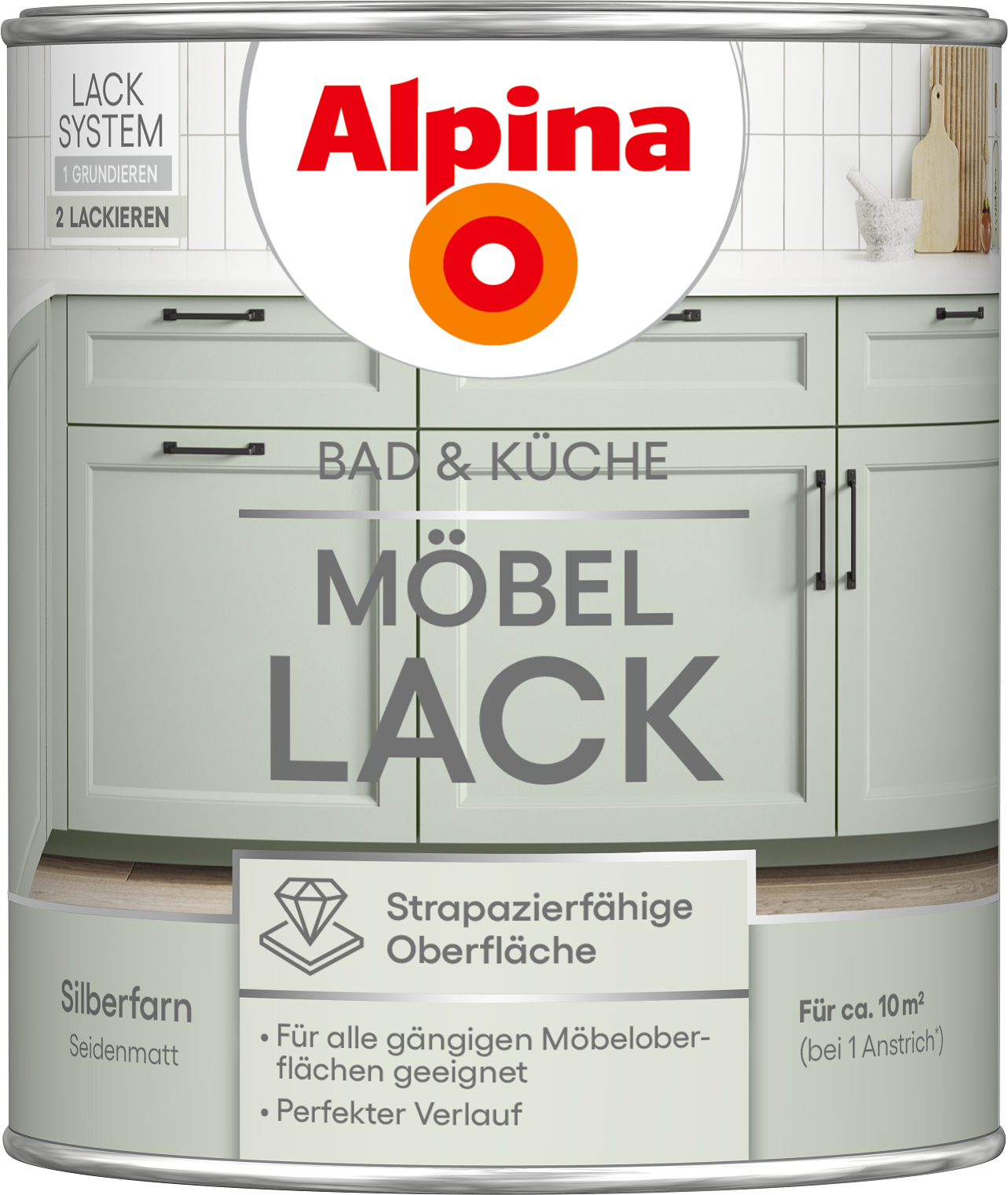 AP B&K Möbel-Lack Silberfarn
