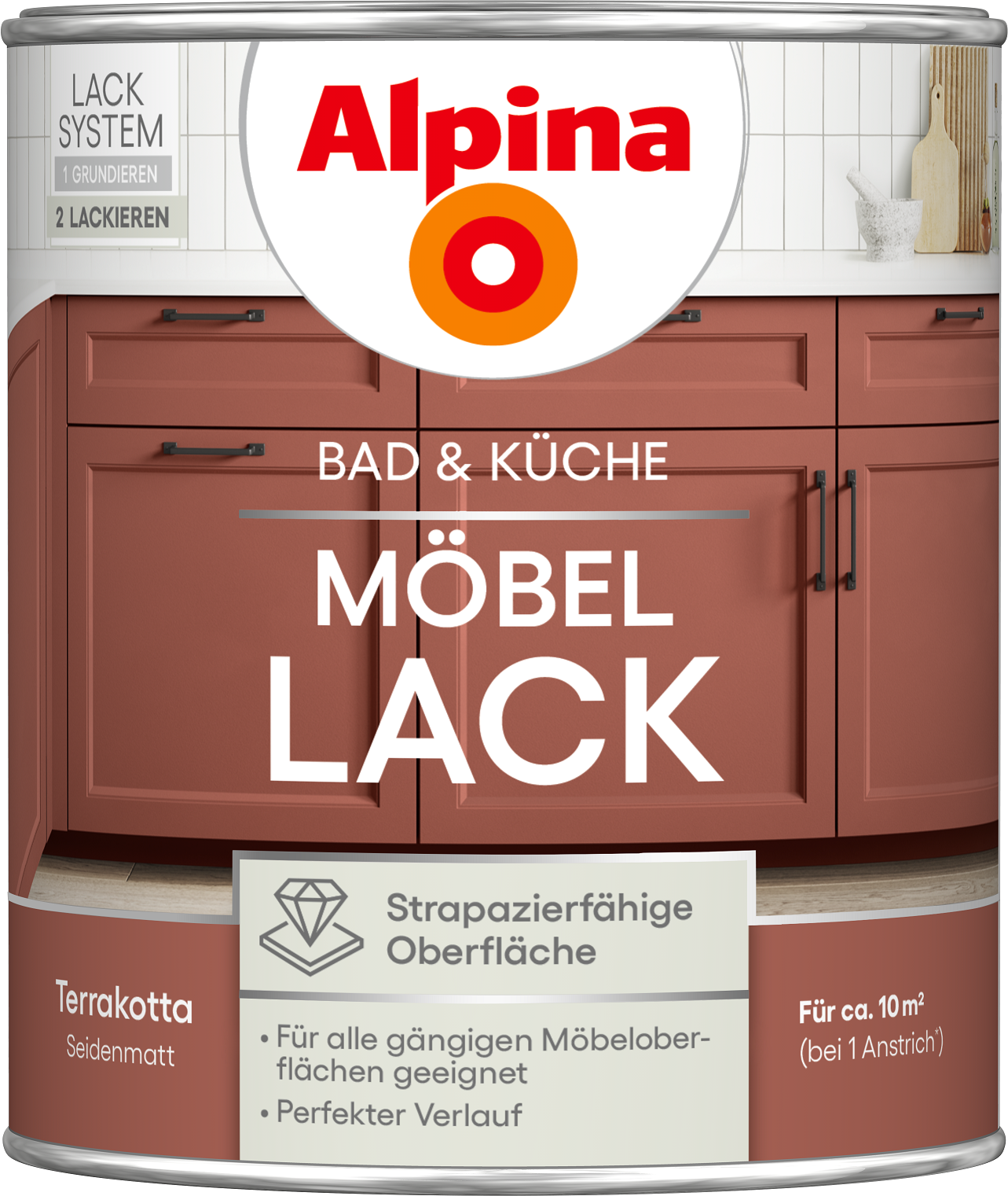 AP B&K Möbel-Lack Terrakotta