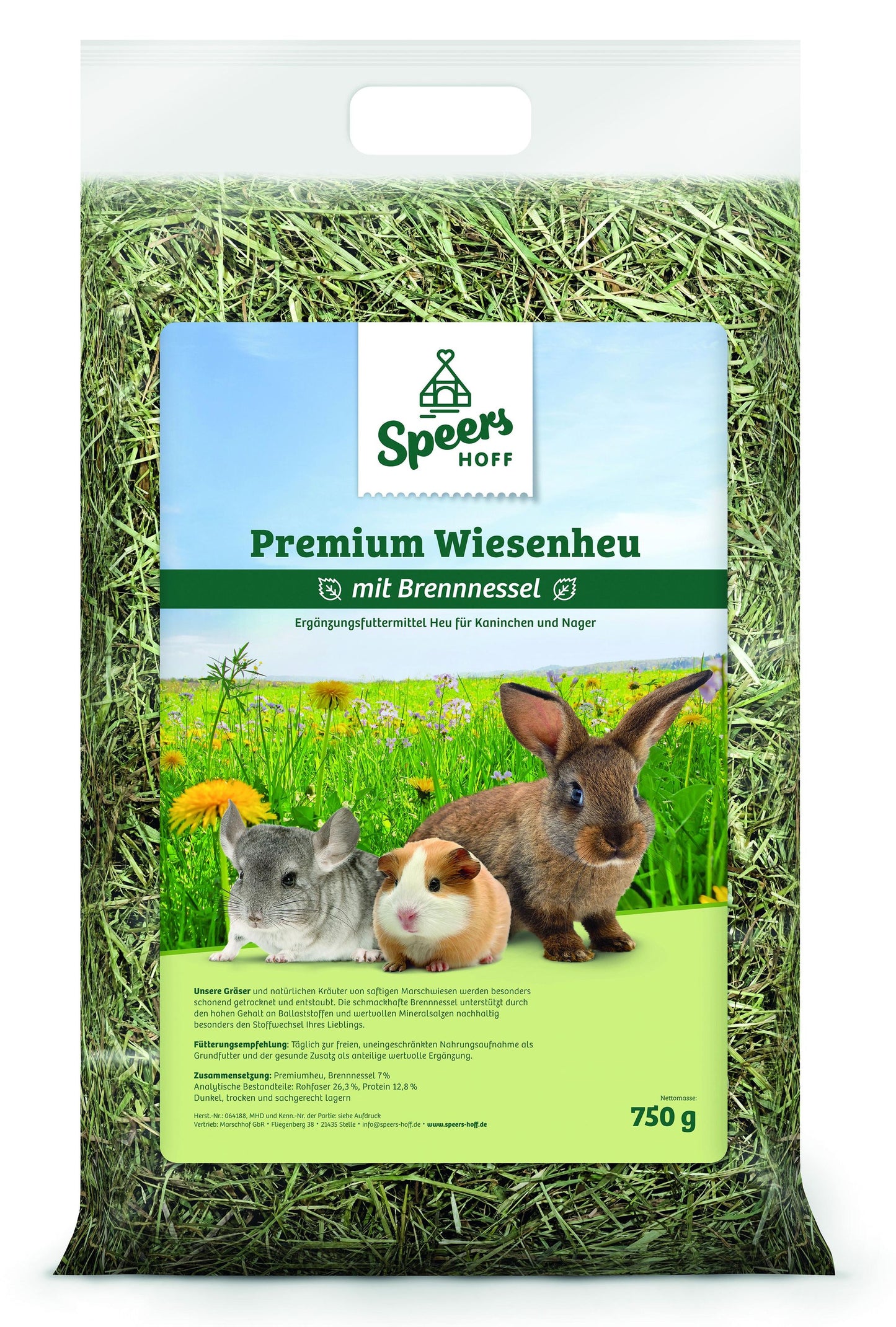 Speers Brennesselwiese Heu 750 g