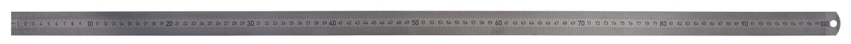 Stahlmaßstab 1000mm rostfrei