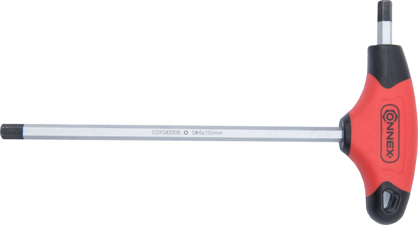 6kant-Schraubendreher T-Griff 6x150mm