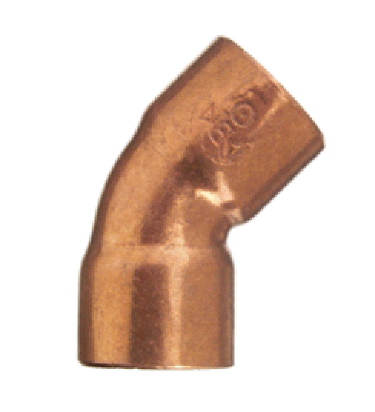 Kupferlötbogen 45 Grad 15mm (10)