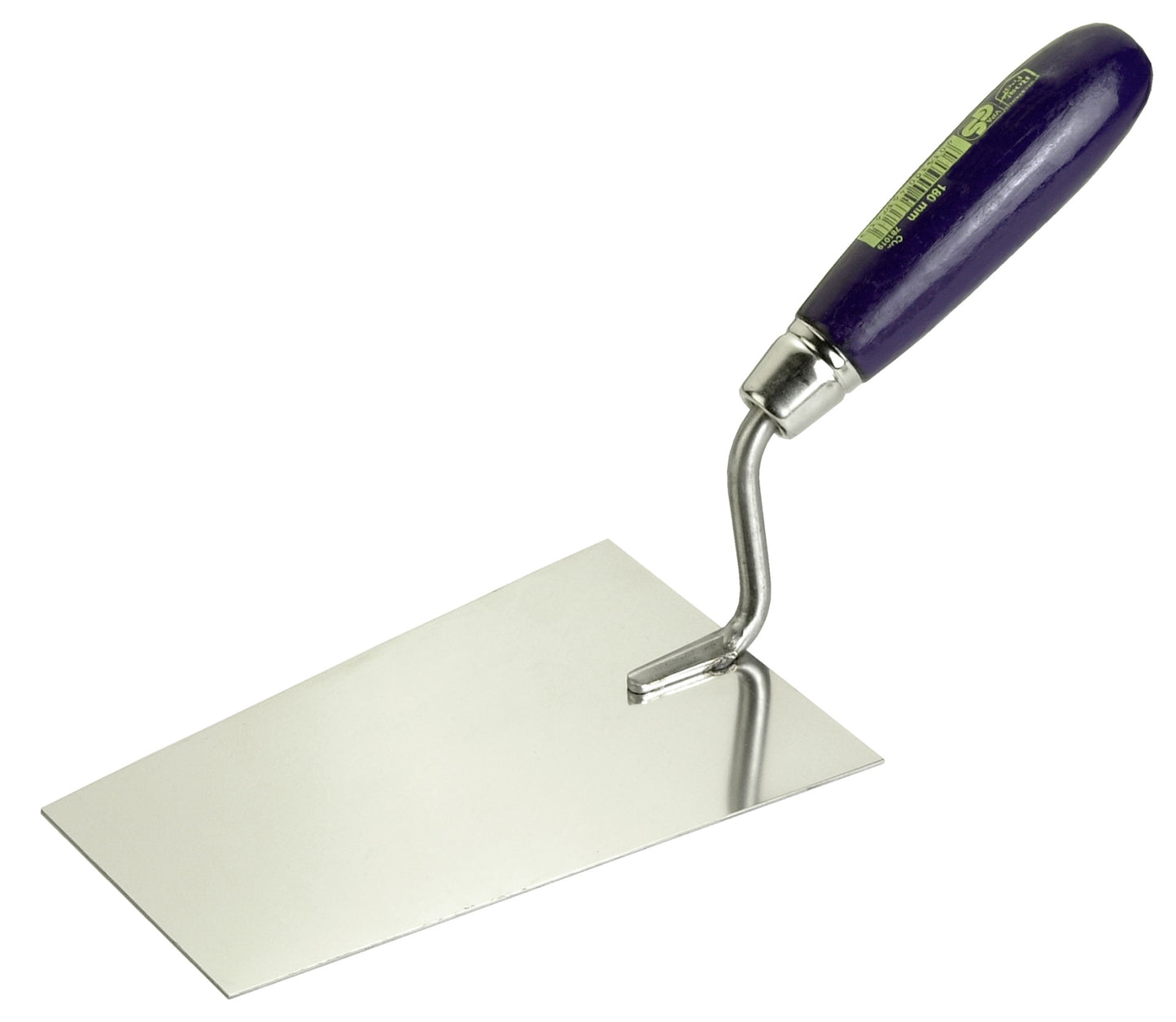 Eckige Kelle S-Hals 160mm rostfrei