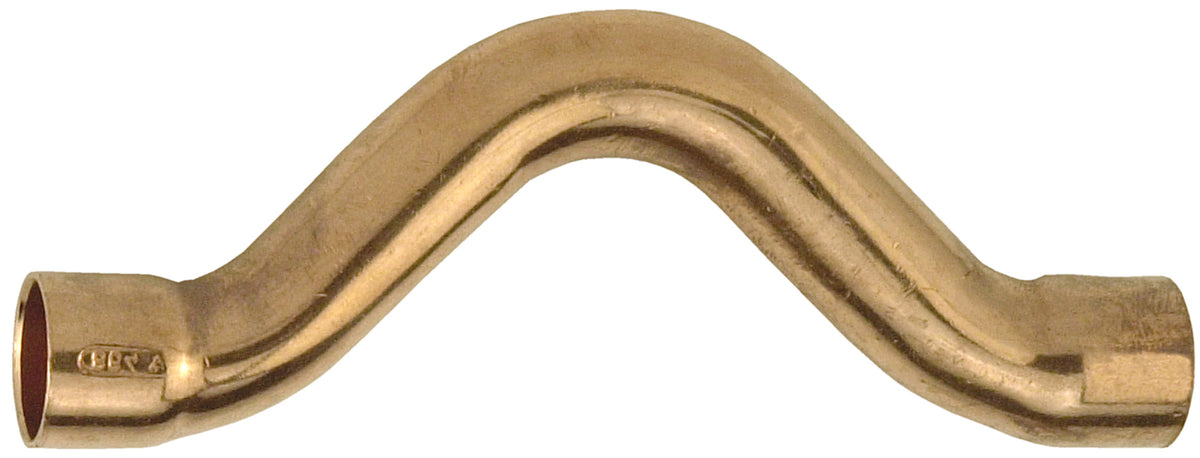 Kupferlöt-Übersprungbogen 15mm