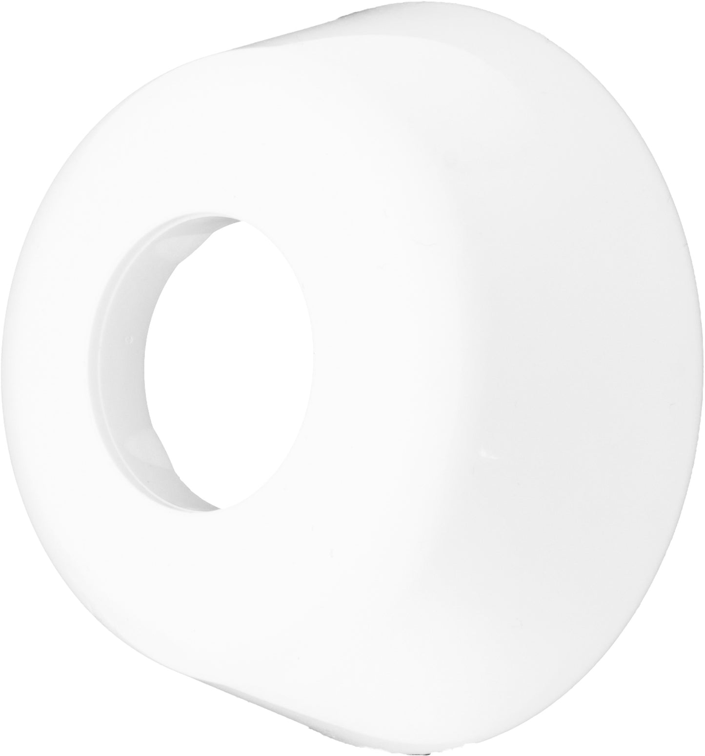 Rosette Kunststoff 32x70mm für Geruchsverschluss