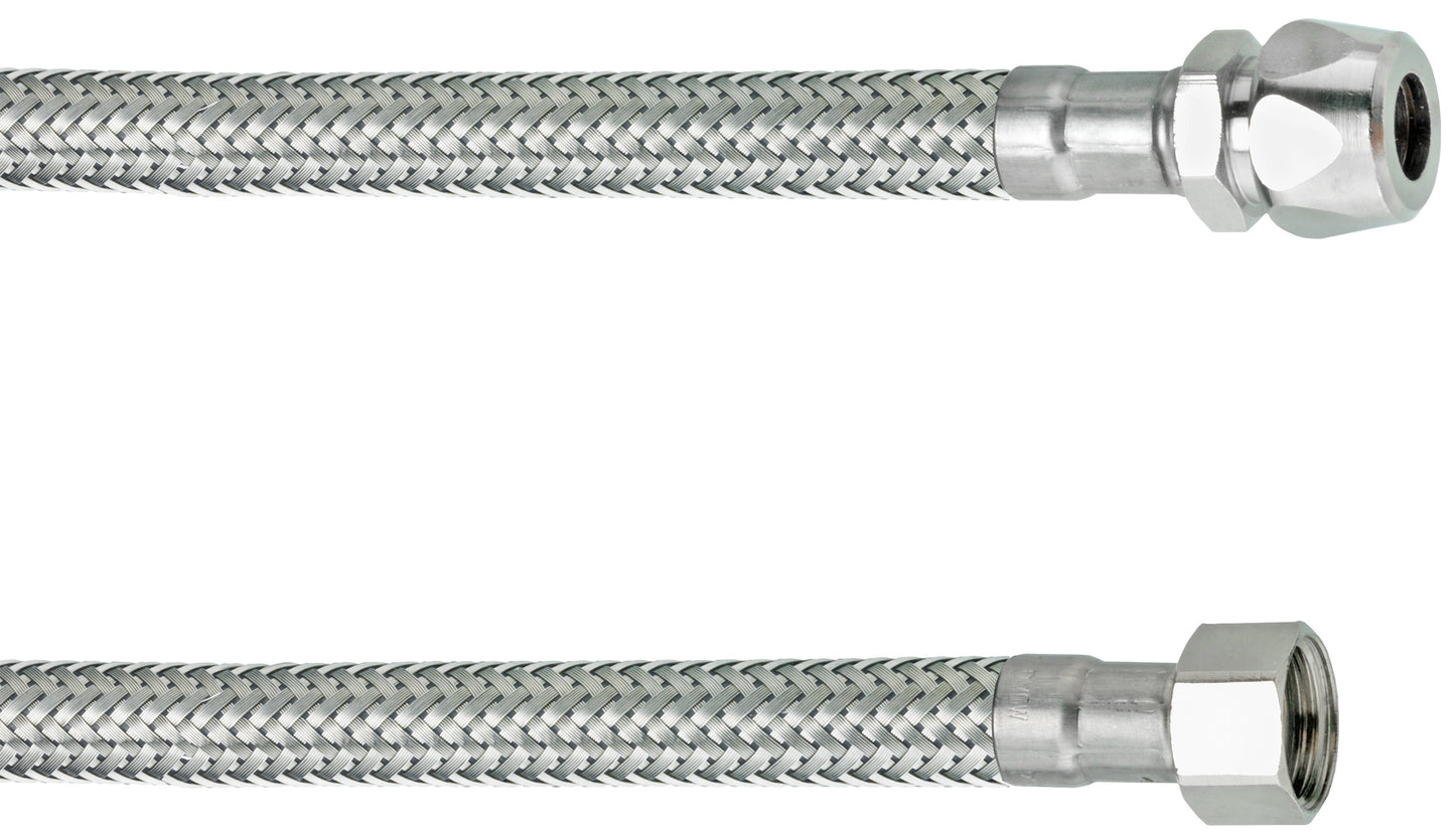 Verbindungsschlauch 3/8"IG x 8mm Quetschverschraubung x 1000mm