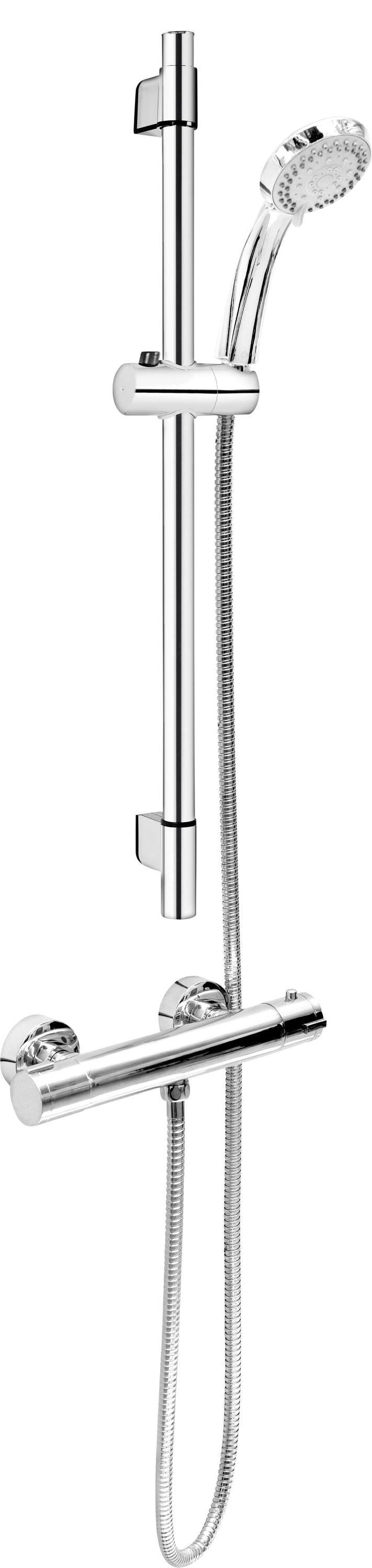 FIT Duschsystem mit TH chrom