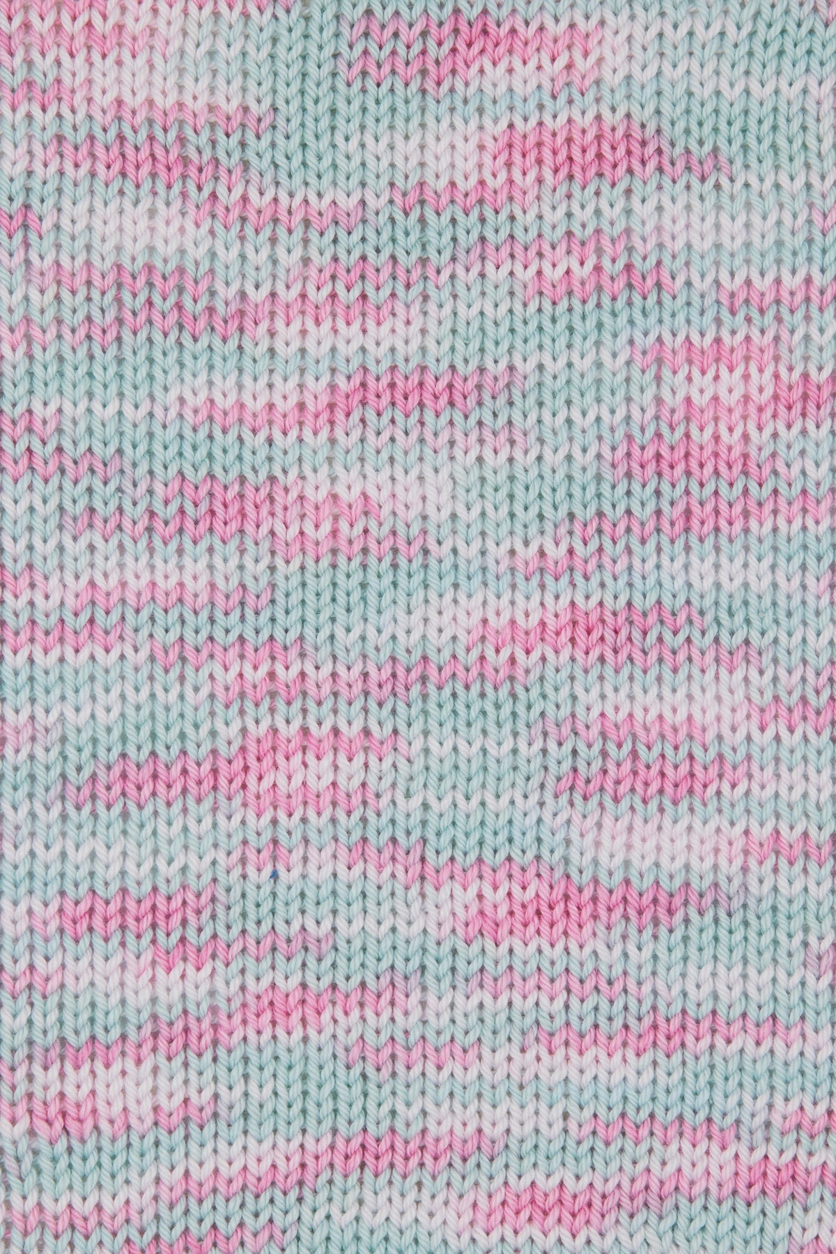 Cotton Quick print rose-mint-weiß-mix color 50 g