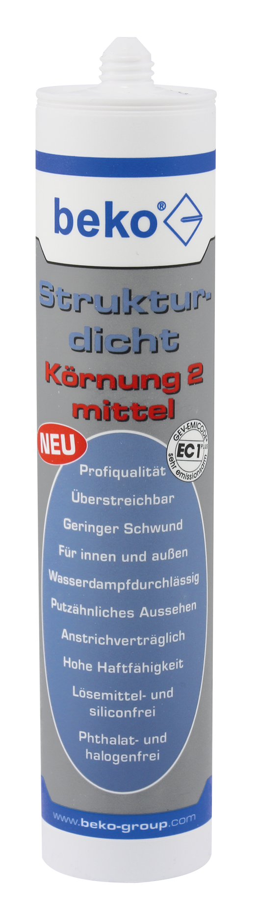 beko Strukturdicht weiß Körung "2" | 310ml