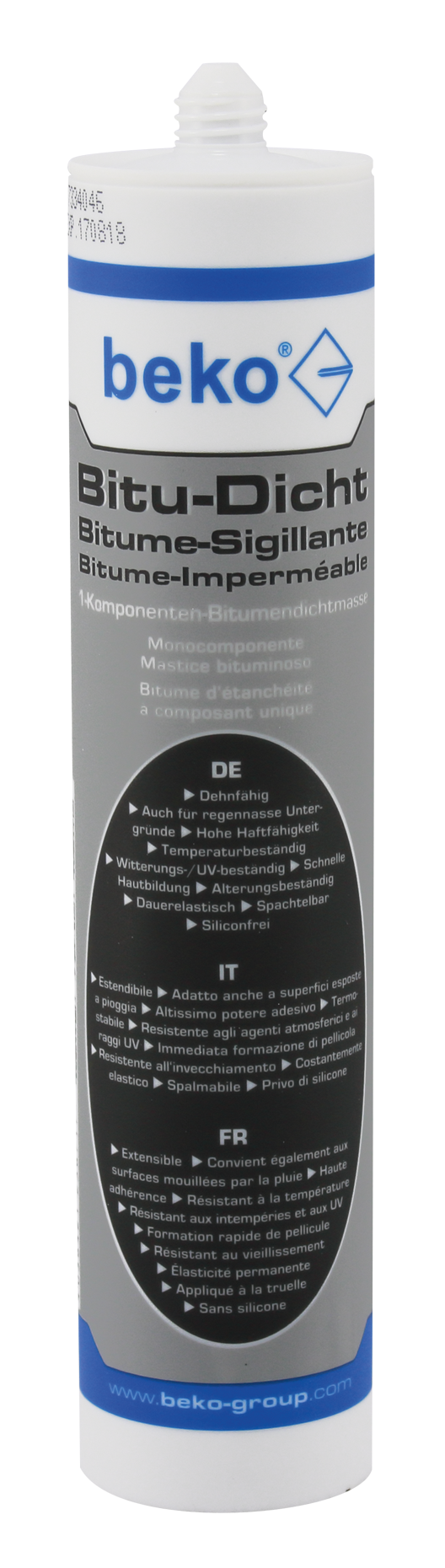 beko Bitu-Dicht schwarz | 310ml