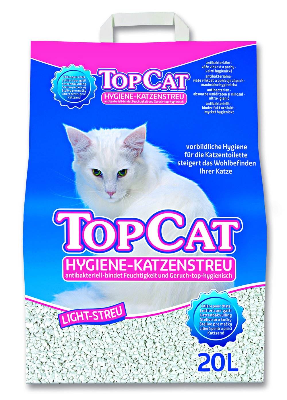 Top Cat Hygiene-Streu Light 20ltr
