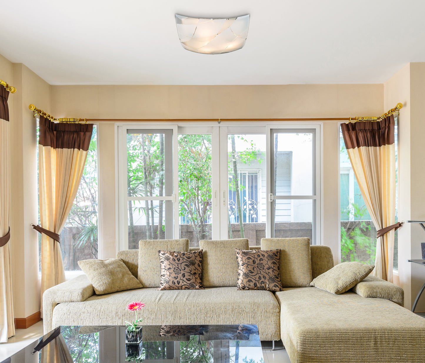 Paranja Deckenleuchte 40x40cm