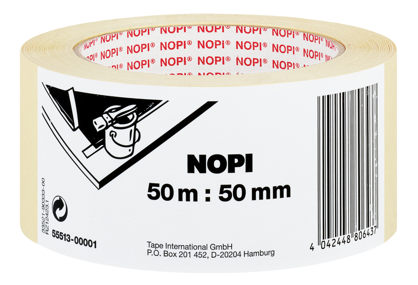 NOPI Krepp 50m-50mm Flachkrepp