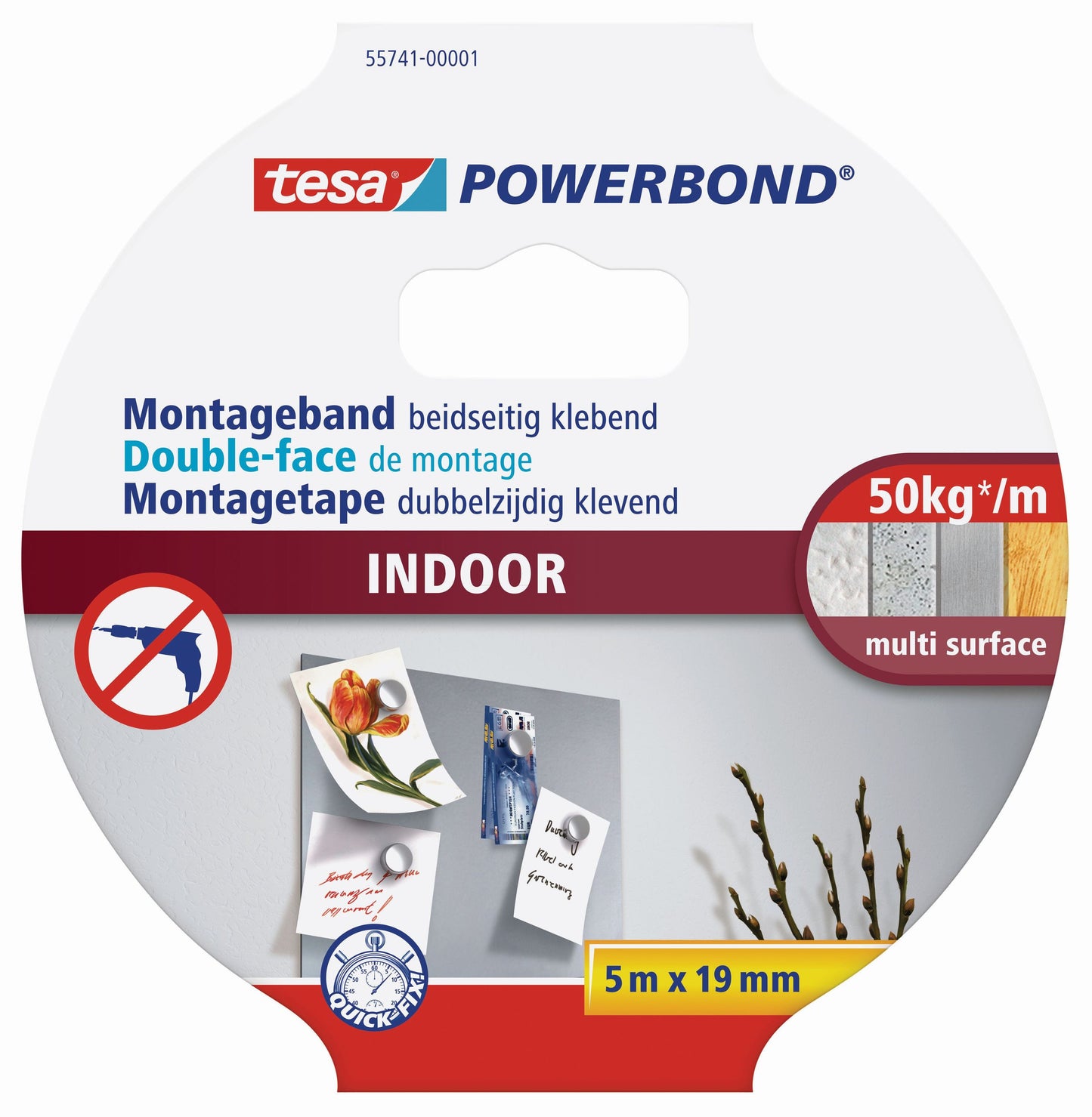 tesa® Montageband für Innen | 19mm x 5m