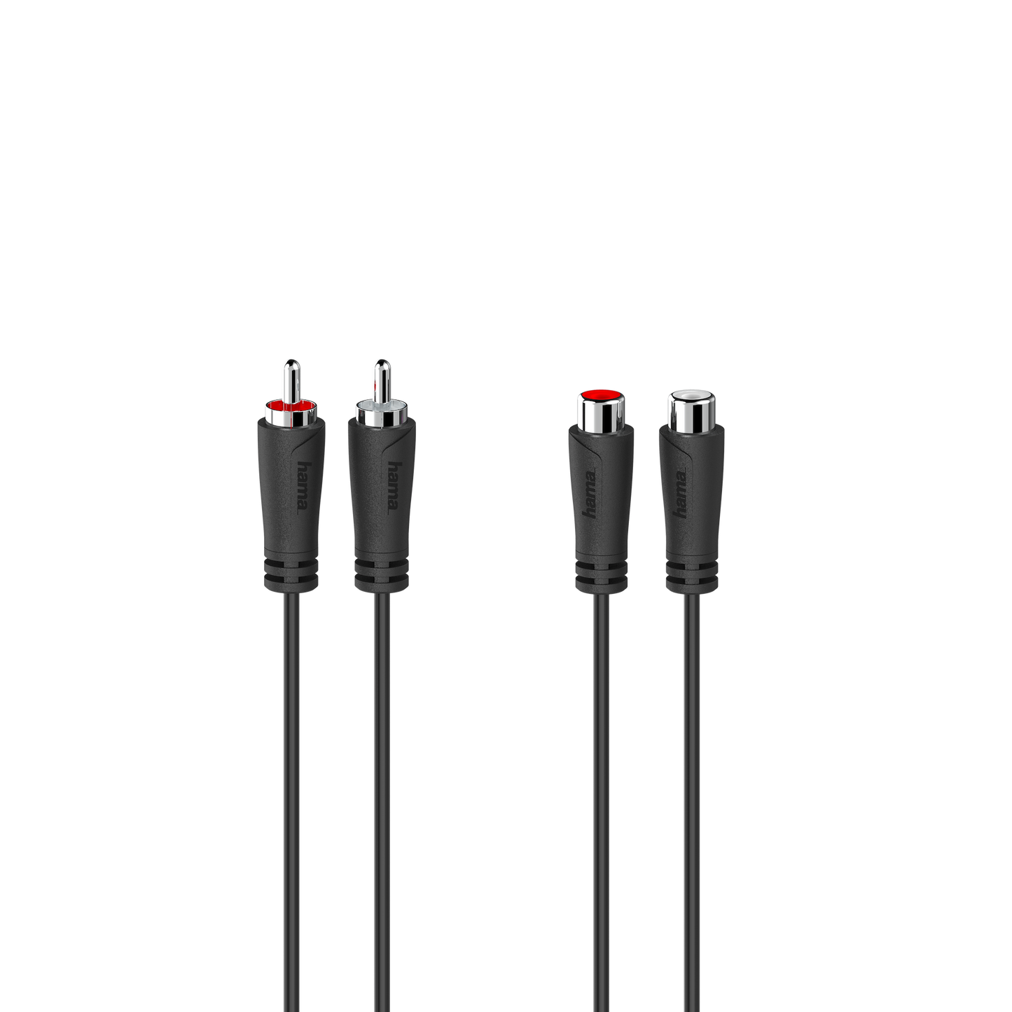 Hama Audio-Verlängerungskabel 2xCinch auf 2×Cinch | 5 m