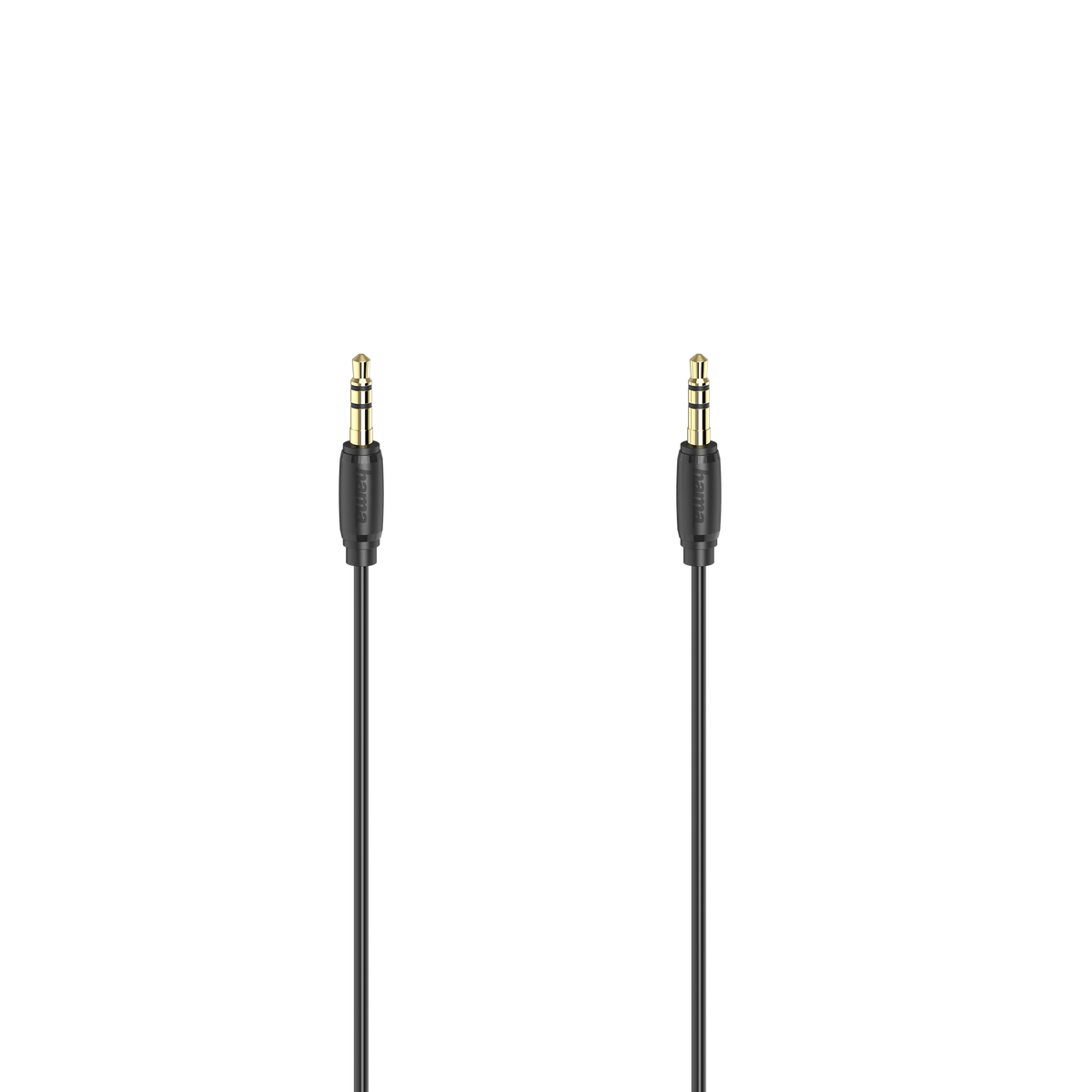 Hama Audio-Kabel 3,5 mm Klinke Stereo vergoldet | 1,5 m
