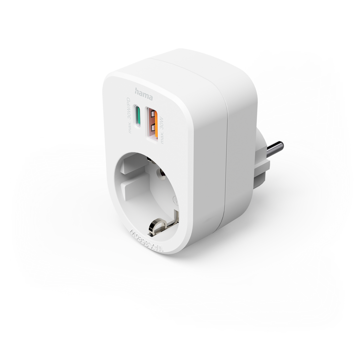Hama Mehrfachstecker mit USB-C / USB‑A | 30 Watt