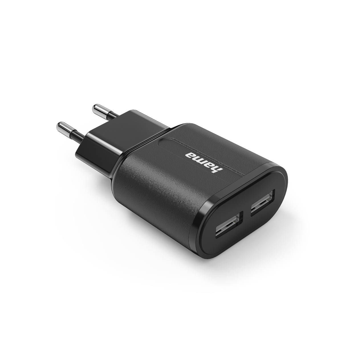 Hama Netzladegerät USB (2 x USB-A, 2,4 A, 12 W